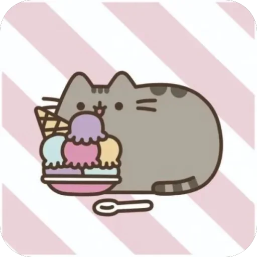 Эмодзи Кот Пушин