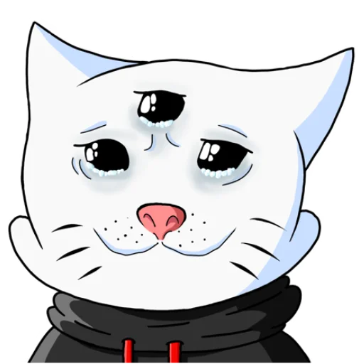 Эмодзи Кот Рукав