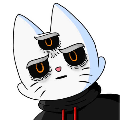Эмодзи Кот Рукав