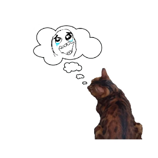 Эмодзи Котик лексус