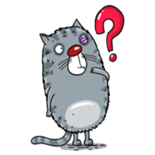 Эмодзи Icky Cats