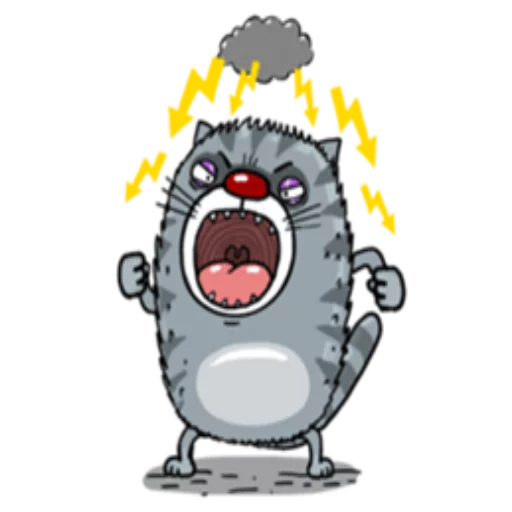 Эмодзи Icky Cats