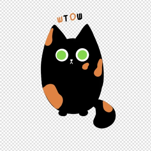 Эмодзи Коть