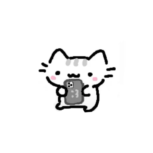 Эмодзи Котик