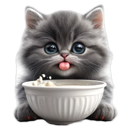 Эмодзи Котенок