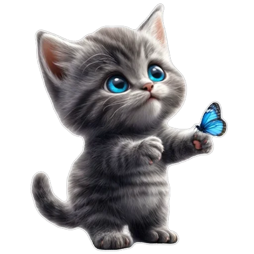 Эмодзи Котенок