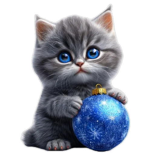 Эмодзи Котенок