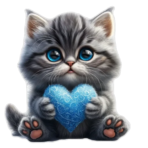 Эмодзи Котенок