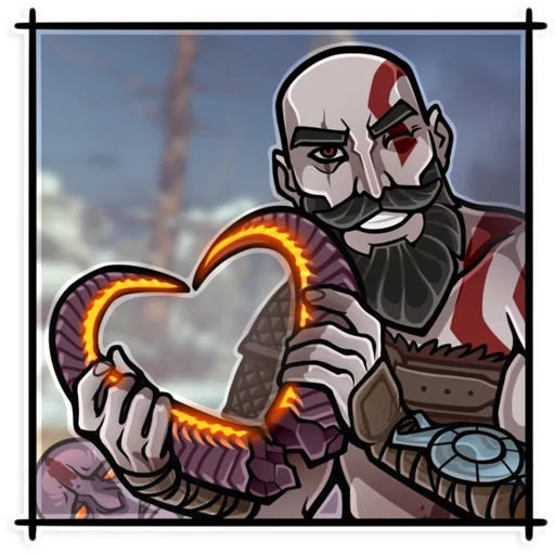 Эмодзи God of War