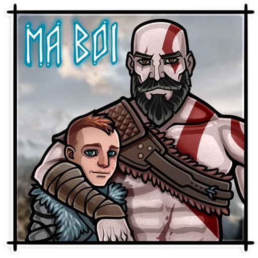 Эмодзи God of War