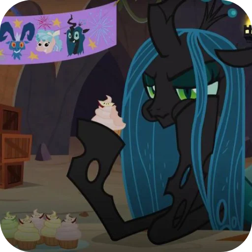 Эмодзи Королева Кризалис