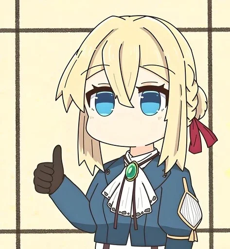 Эмодзи Violet Evergarden
