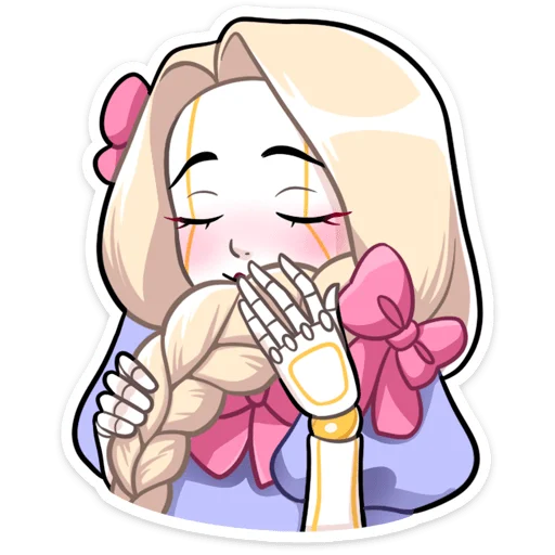 Эмодзи Кукла Алиса