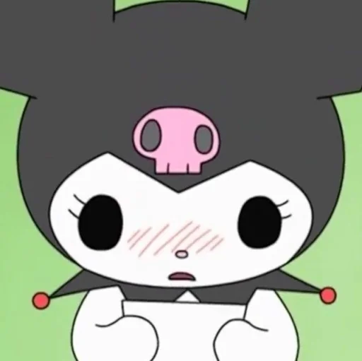 Эмодзи my melody and kuromi