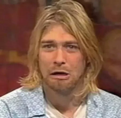 Эмодзи Kurt Cobain