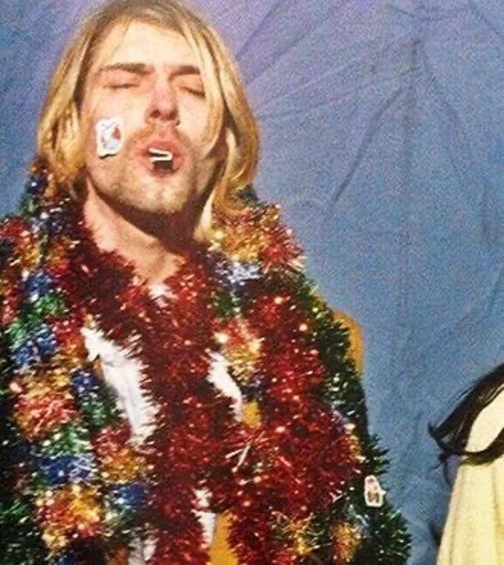 Эмодзи Kurt Cobain