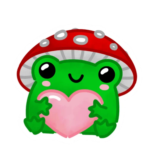 Эмодзи Frog Kvak