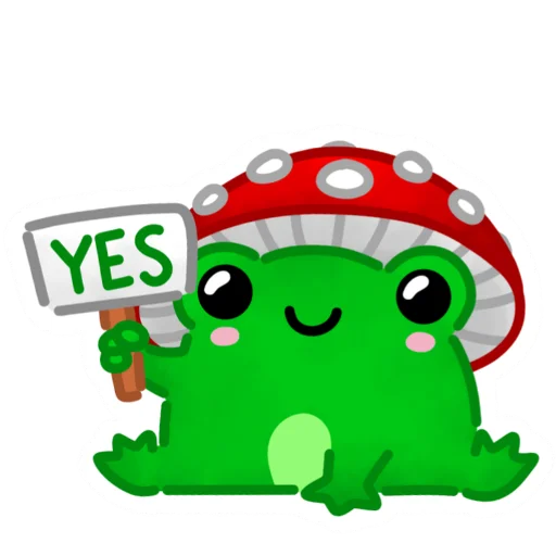 Эмодзи Frog Kvak