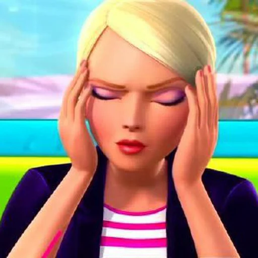 Эмодзи Barbie mix