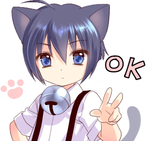 Эмодзи Boy of a black cat