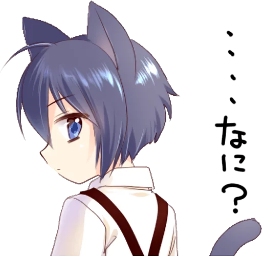 Эмодзи Boy of a black cat