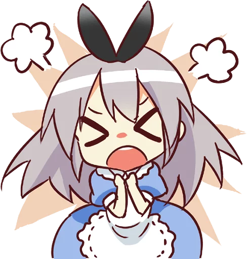 Эмодзи CUTE GIRL Alice