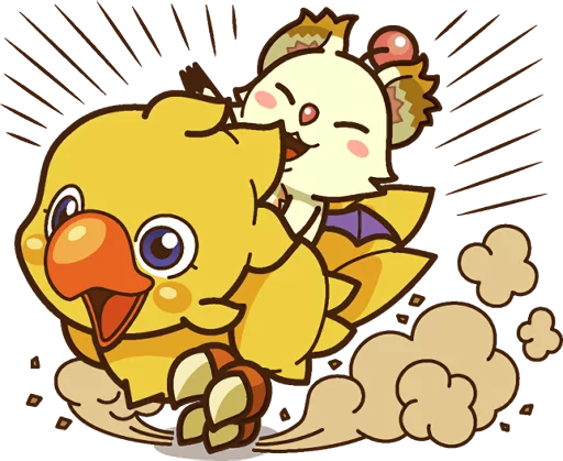 Эмодзи Chocobo