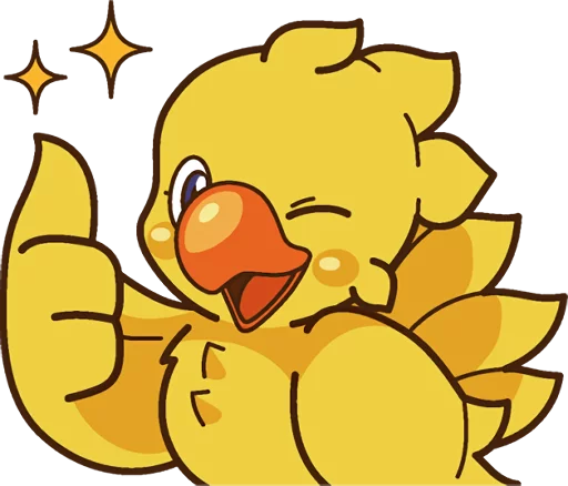 Эмодзи Chocobo