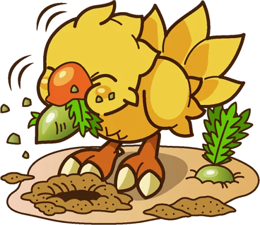 Эмодзи Chocobo
