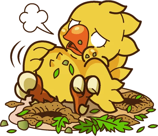 Эмодзи Chocobo