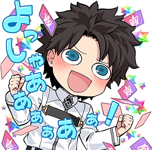 Эмодзи Fate/Grand Order SD
