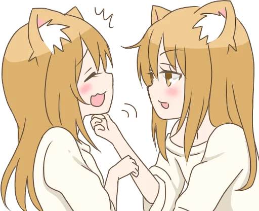 Эмодзи Girls Love Story