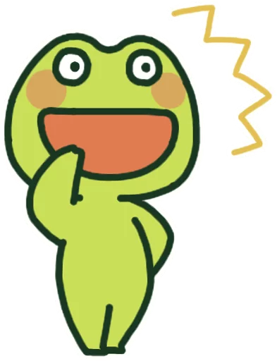 Эмодзи Kerokero Bros. Mild