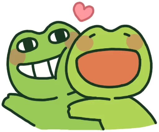 Эмодзи Kerokero Bros. Mild