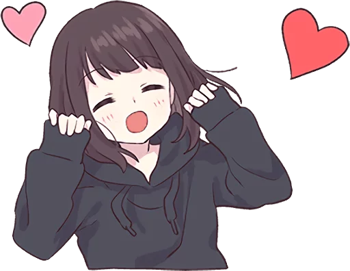 Эмодзи Menhera-chan 2 ENG