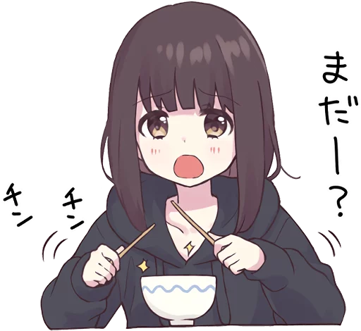 Эмодзи Menhera-chan. 3