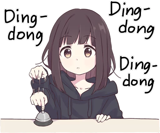 Эмодзи Menhera-chan. ENG