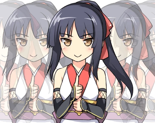 Эмодзи Ninja Girlfriend
