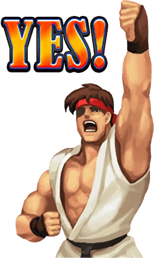 Эмодзи STREET FIGHTER II