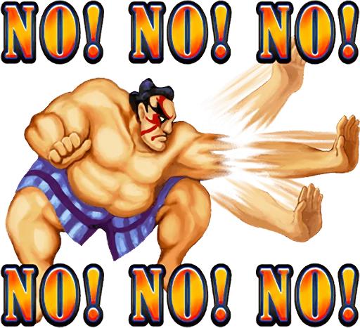 Эмодзи STREET FIGHTER II
