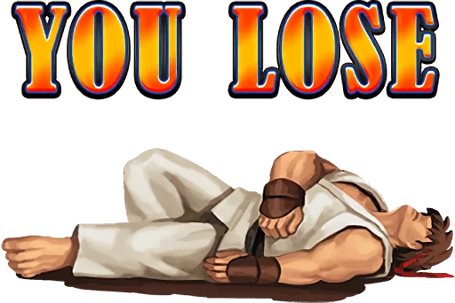 Эмодзи STREET FIGHTER II