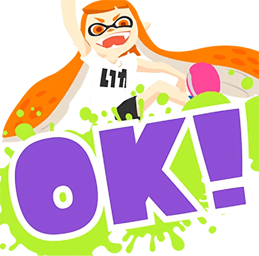 Эмодзи Splatoon: Inkling Injection