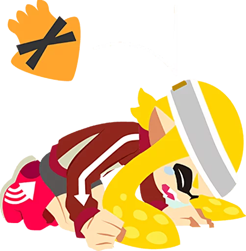 Эмодзи Splatoon: Inkling Injection
