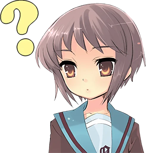 Эмодзи The Melancholy of Haruhi Suzumiya