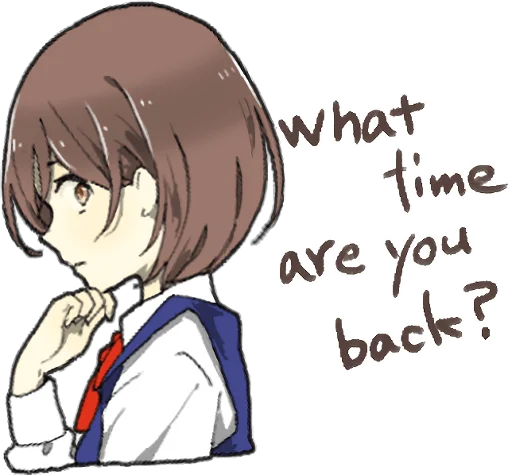 Эмодзи Yandere Girlfriend Sticker ENG