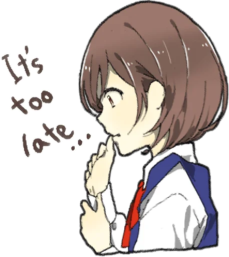 Эмодзи Yandere Girlfriend Sticker ENG