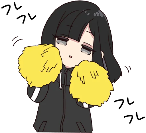 Эмодзи Yurudara-chan