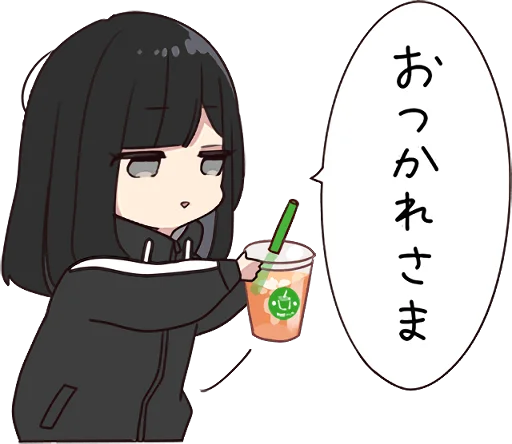 Эмодзи Yurudara-chan