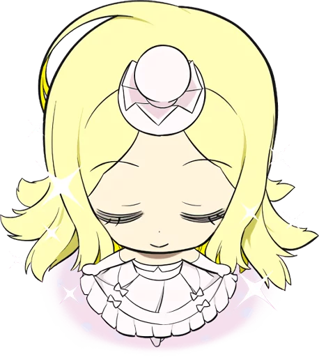 Эмодзи Official Sticker of okama's Alice Series