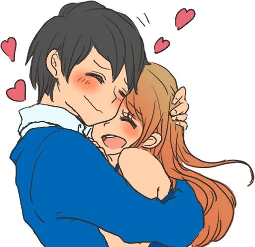 Эмодзи snuggling sticker